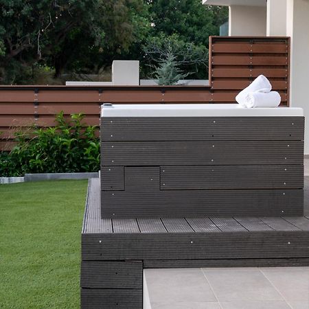 Maison Du Jardin 2-Bedroom Apartment Private Outdoor Jacuzzi Rhodes City Exteriör bild